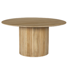 Anika Round Mango Wood Dining Table