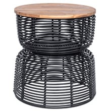 Bel Poly-Rattan Al Fresco Side Table
