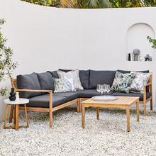 5 Seater Paloma Outdoor Modular Sofa & Coffee Table Set