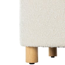 Duncan Boucle Storage Ottoman Bench