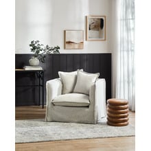 Montauk Upholstered Slipcover Armchair