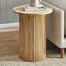 Anika Mango Wood Side Table