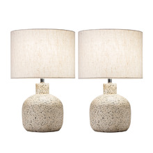 42cm Maya Ceramic Table Lamps (Set of 2)