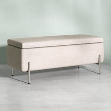 Anita Upholstered Storage Ottoman Bench