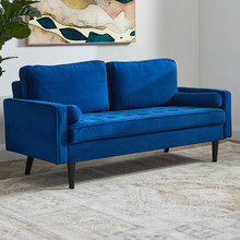 Navy Stockholm Velvet Sofa