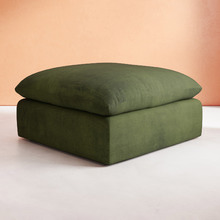 Martine Velvet Ottoman