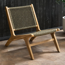 Harbour Acacia Wood Outdoor Lounge Chair