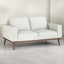 Landis 2 Seater Faux Leather Sofa