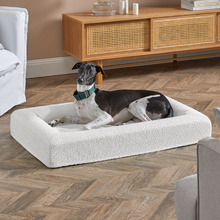 Arlo Boucle Memory Foam Dog Bed