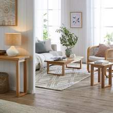 Ski-Leg Coffee Table, Console Table, & Side Table Set