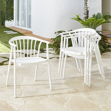 Spindle Outdoor Dining Chairs (Set of 4)