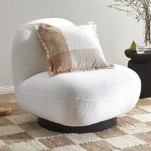 Cobble Swivel Accent Chair