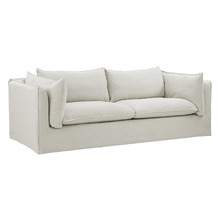 Removable Slipcover Set for Jude 3 Seater Cotton Sofa
