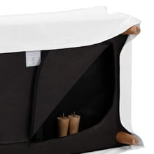 Jude Slipcover Ottoman
