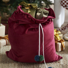 Velvet Christmas Sack