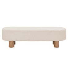Dot 140cm Teddy Ottoman Bench