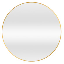 Tate Round Metal Framed Wall Mirror