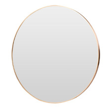 Tate Round Metal Framed Wall Mirror