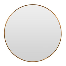 Tate Round Metal Framed Wall Mirror