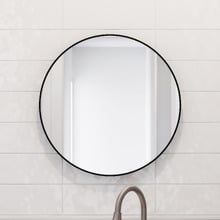 Tate Round Metal Framed Wall Mirror