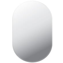 Tate Oval Frameless Wall Mirror