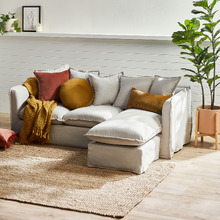 Montauk Slipcover Reversible Chaise Sofa