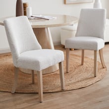 Dover Boucle Dining Chairs (Set of 2)