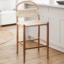 66cm Marcus Beech Wood Bar Stool