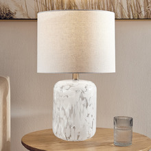 46cm Cobble Glass Table Lamp