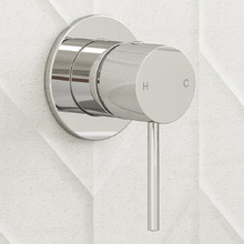 Clovelly Chrome Shower/Bath Wall Mixer