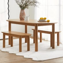 4 Seater Cannes Dining Table & Bench Set
