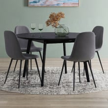 Milford Velvet Dining Chairs (Set of 4)
