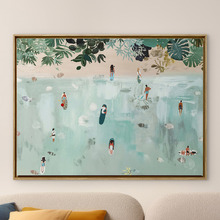 Lagoon Life Canvas Wall Art