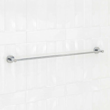 Clovelly Chrome 750mm Single Towel Rail