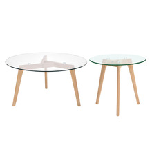 Stad Round Coffee & Side Table Set
