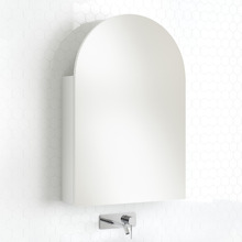 Mecca 600mm Arch Mirrored Shaving Cabinet