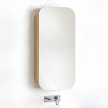 Mecca 450mm Rectangular Mirrored Shaving Cabinet