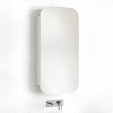 Mecca 450mm Rectangle Mirrored Shaving Cabinet