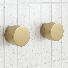 Clovelly Brushed Gold Round Wall Top Assemblies