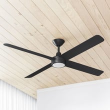 Portsea 132cm DC Ceiling Fan with LED Light & Remote Control