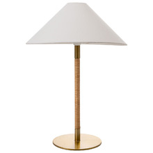 56cm Wenzel Jute & Rattan Table Lamp