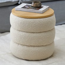 Toby 42cm Teddy Storage Ottoman/Side Table