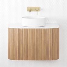Nomad 750mm Natural Wall Hung Single Vanity