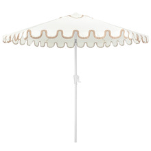 2.7m Scalloped Market Umbrella