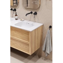 Cali 1200mm Wall Hung Double Vanity with Integrated Basins