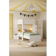 Oslo Convertible Single Bunk Bed with Wardrobe
