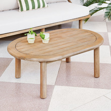 Corfu Acacia Wood Outdoor Coffee Table
