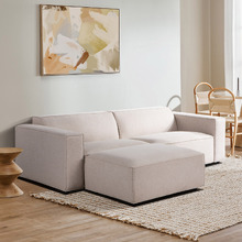 Russo 3 Seater Sofa & Ottoman Set