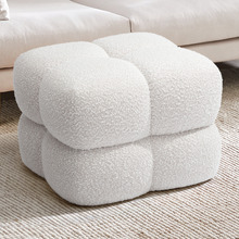 Finley Boucle Ottoman