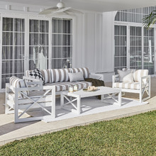 5 Seater Hamptons Outdoor Sofa Set